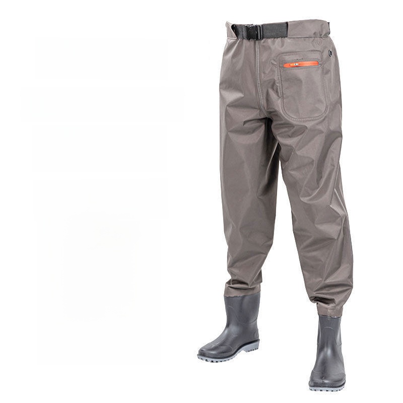 Fishing Rain Suit - Thickened Waist-Length Overall Rain Pants with