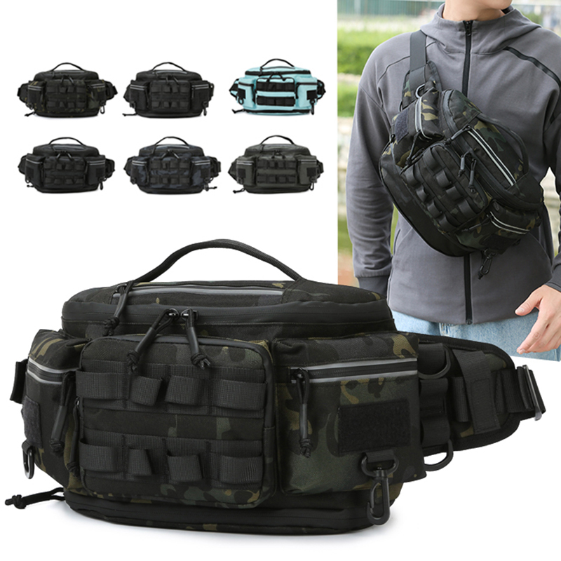 Fishing Belt - Tactical Fishing Lure Waist Bag Chest