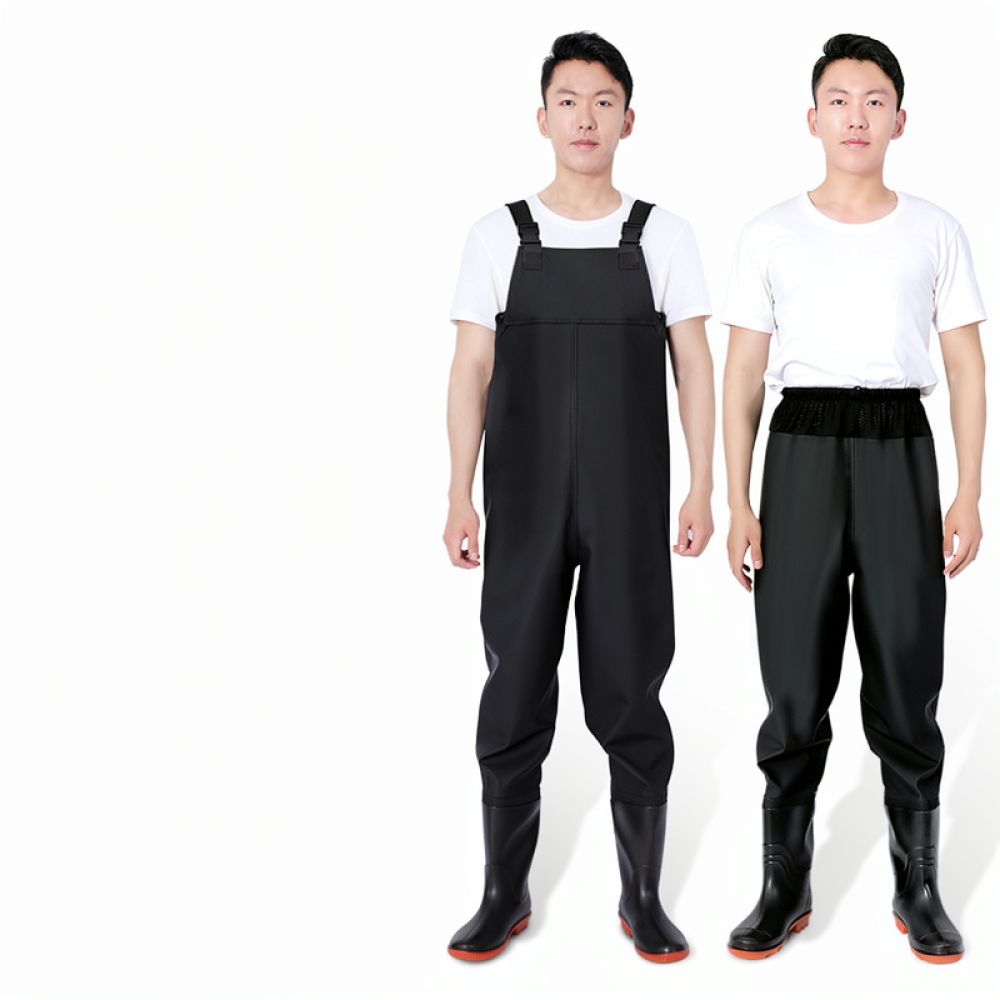 Heavy Duty PVC Wading Pants Wi - Fishing Rain Suit review and price