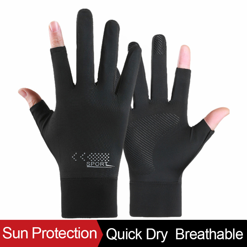 Sun Protection Gloves For Men  - Fishing Gloves review and price
