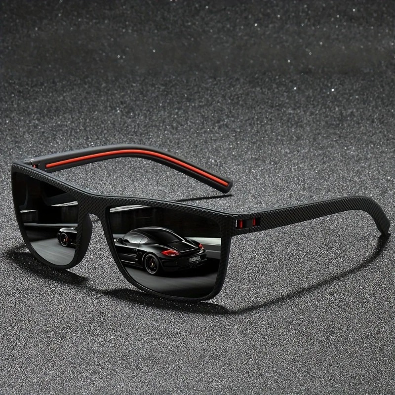 Fashion Vintage Square Cycling - Fishing Sunglasses Polarized review and price