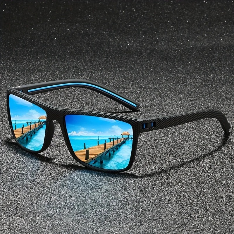 Fashion Vintage Square Cycling - Fishing Sunglasses Polarized review and price