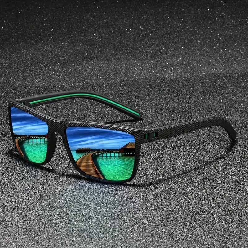 Fashion Vintage Square Cycling - Fishing Sunglasses Polarized review and price