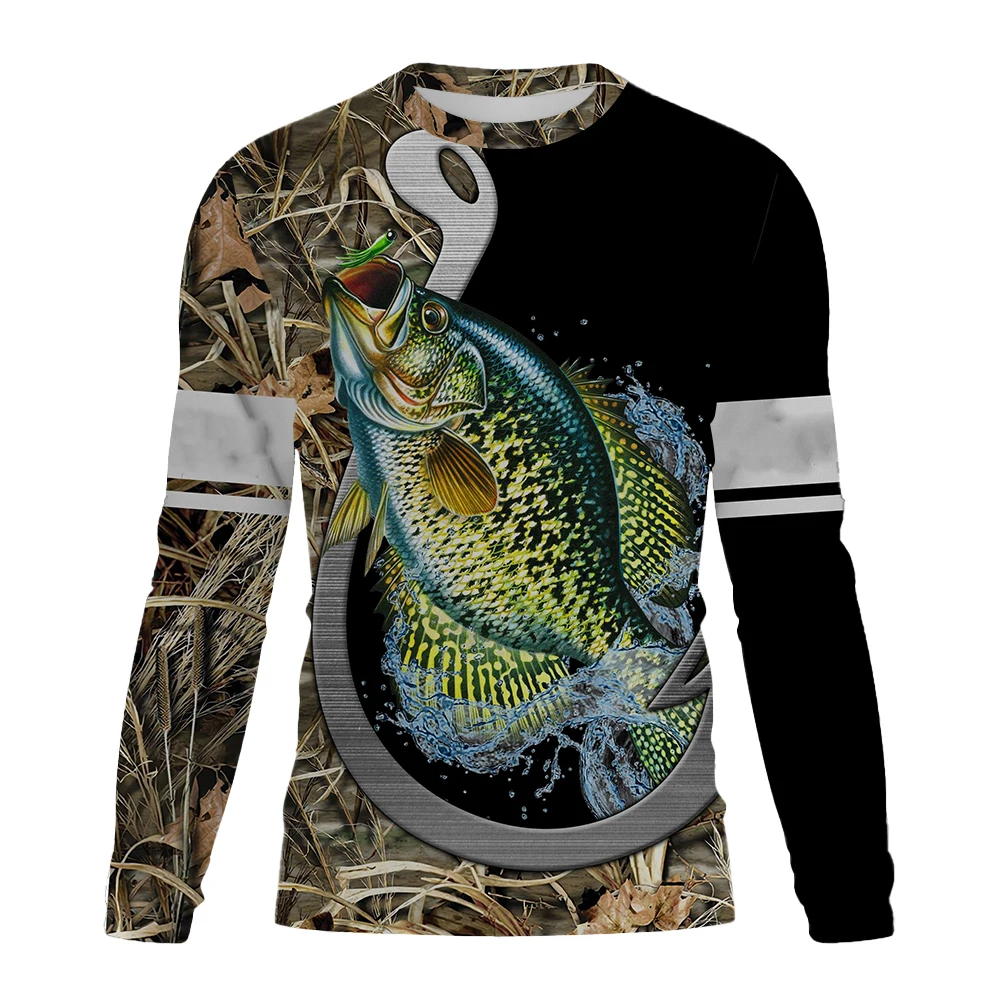 Men Bass Fishing Long Sleeve S - Fishing Shirt Uv Protection review and price