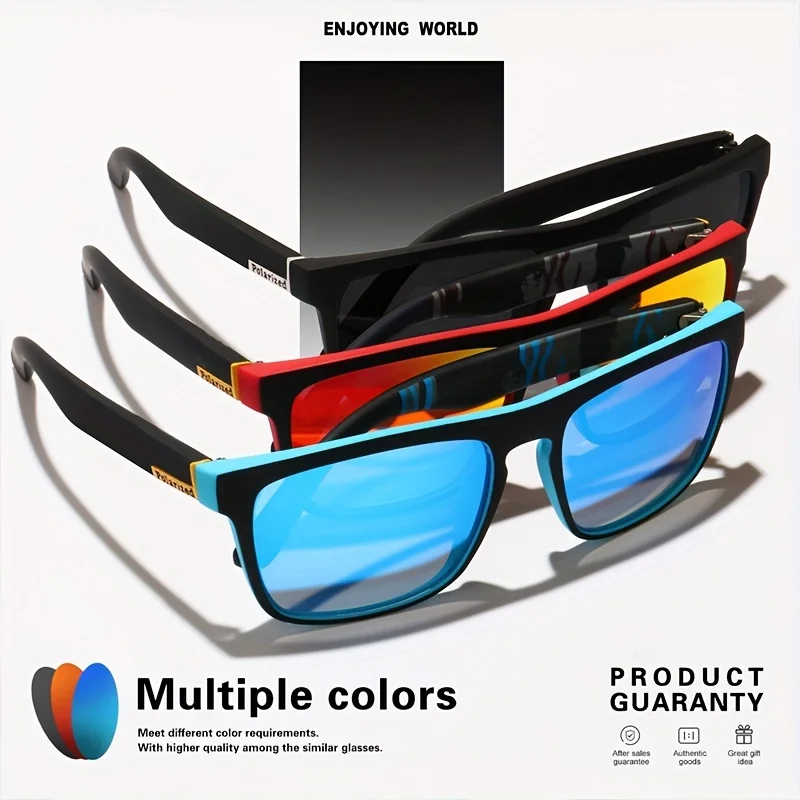 1/3PCS Vintage Square High End - Fishing Sunglasses Polarized review and price