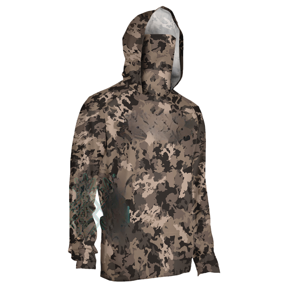 Men's Green Jungle Camouflage  - Fishing Mask Sun Protection review and price